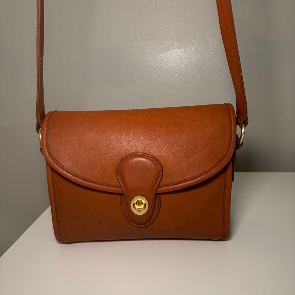 Vintage Coach Devon Bag - British Tan